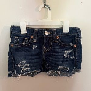 True Religion Jean Shorts
